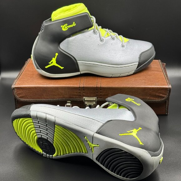 Air Jordan Melo 1.5 'Wolf Grey Volt Ice' - Picture 1 of 12
